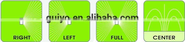 18 Hole Gear Drive Oscillating Sprinkler with Plastic Jet Aluminum Spray Tube & Metal Tube Plastic Base