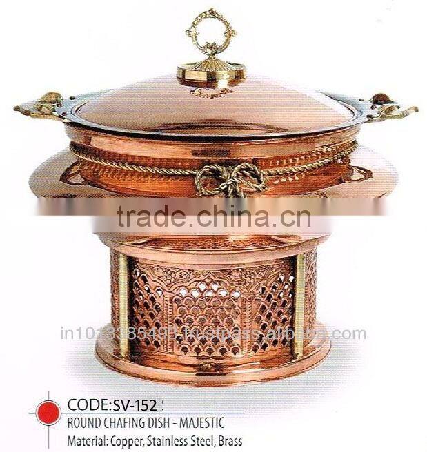 Round Chaffing Dish-Majestic