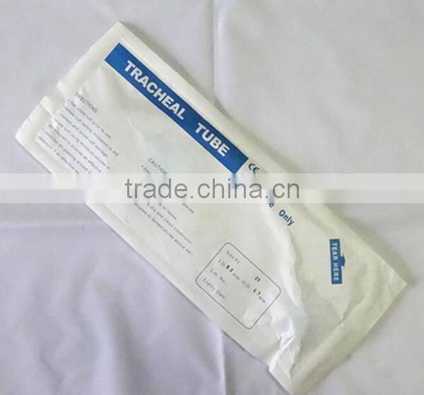 Qualitied Single Use Medical Tracheal Tube