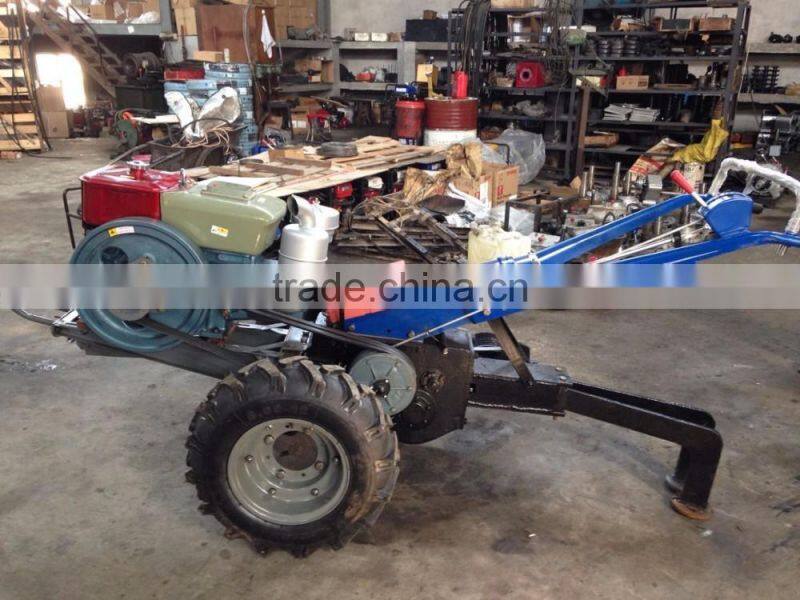 5T Double drum hand tractor winch/walking tractor winch/tractor machine