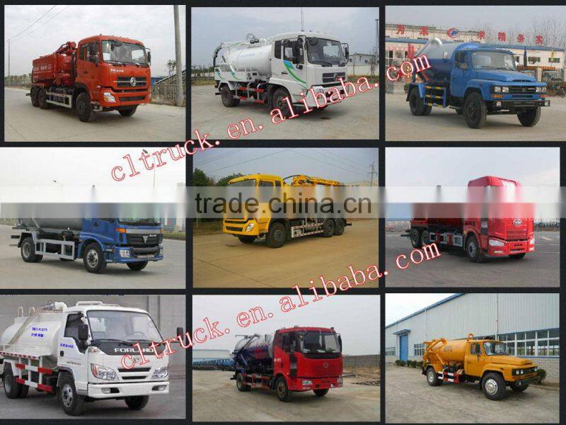DongFeng high pressure vacuum sewage suction truck