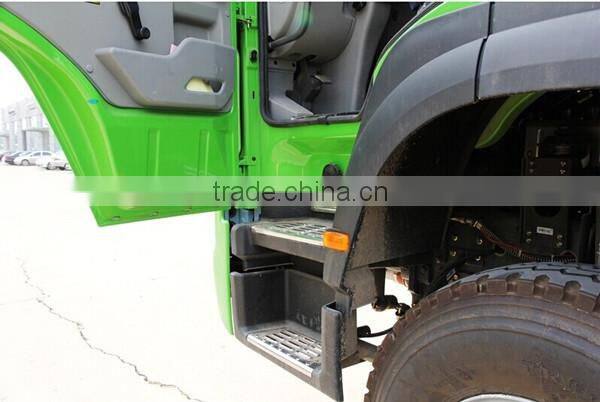 340HP 13 ton 14 Cubic 6x4 U Dump Truck Tipper for Refuse Soil