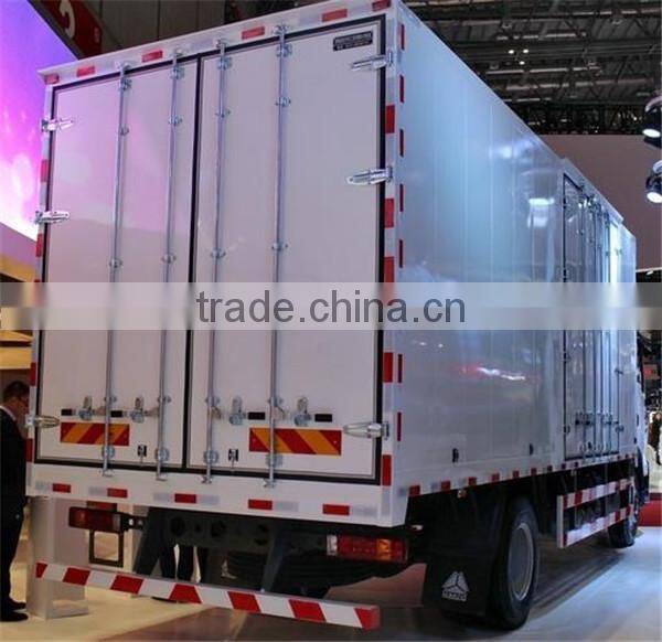 China HOWO T5G MAN Engine 180HP Euro4 4X2 mini Van Truck For Sale
