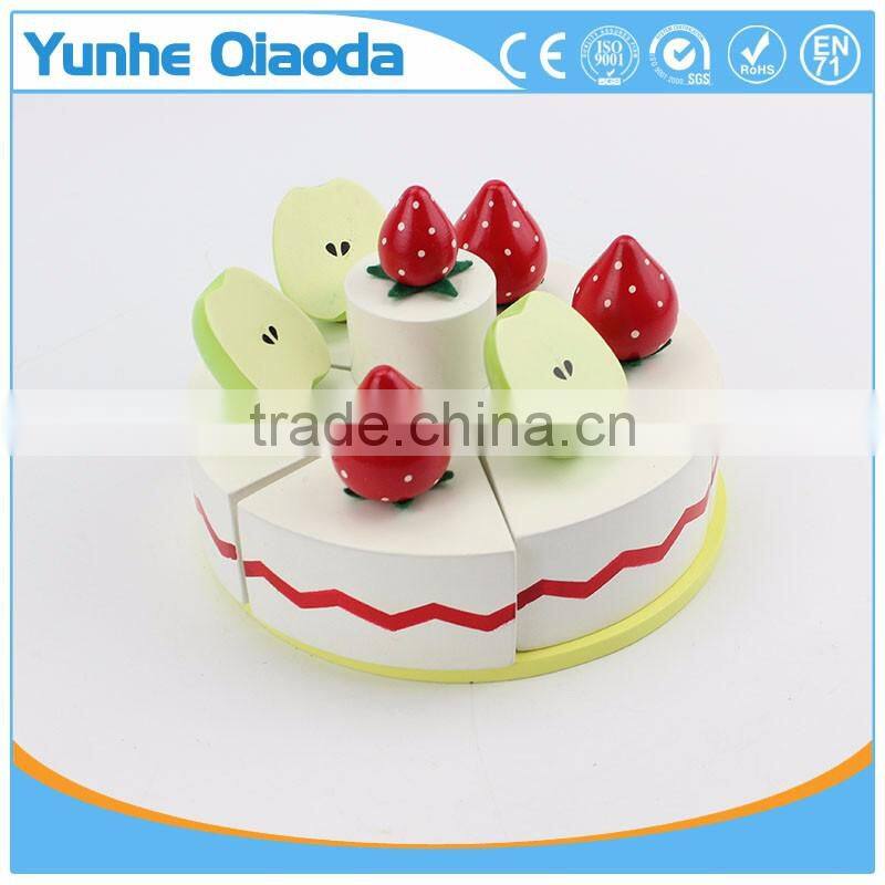 birthday cake set - Wooden Play Food birthday cake