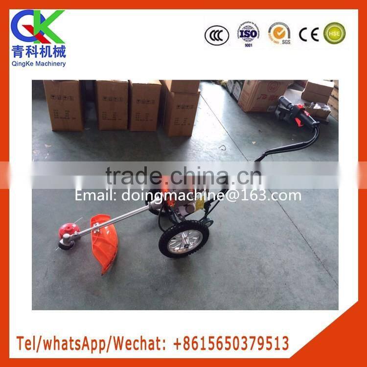 wheel type multifunction terrace weeding machine