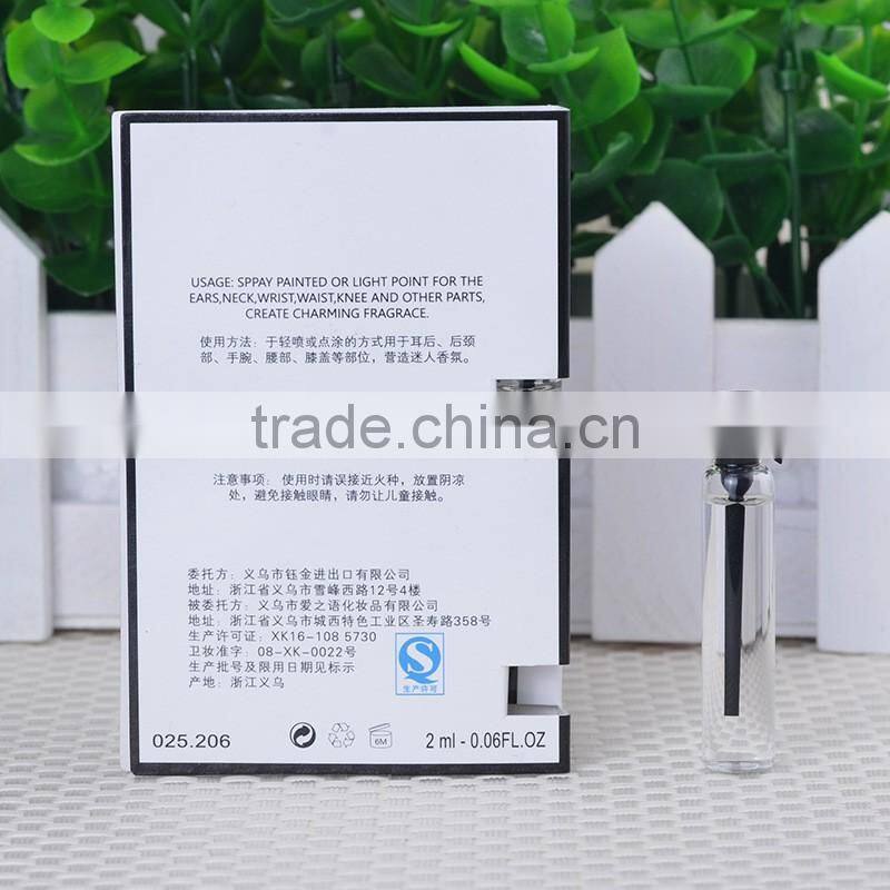 Custom Authentic Perfume Scents&Tester Fragrance Perfume With Packaging