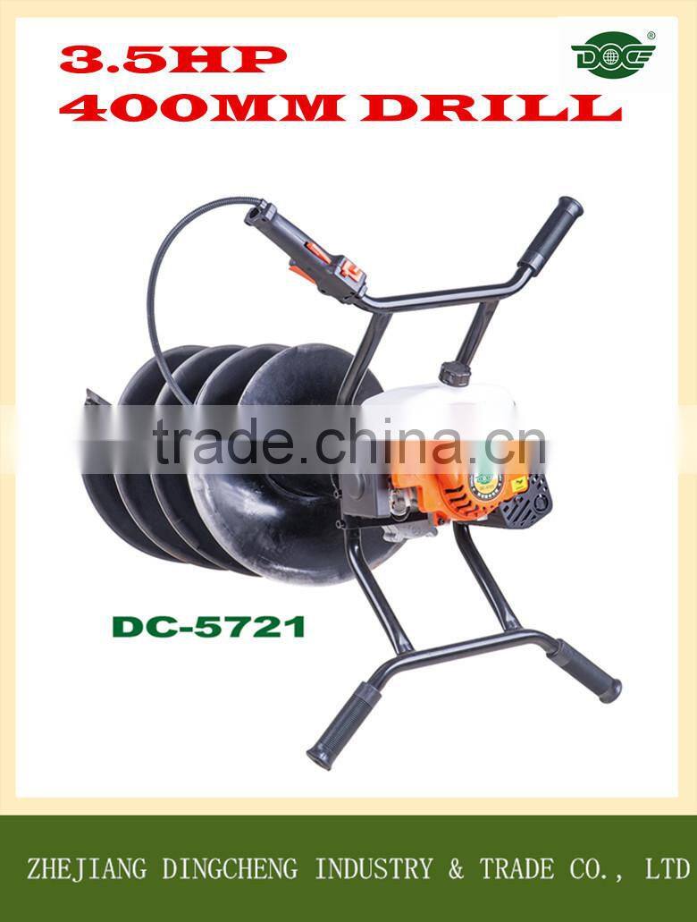 3.5HP big power 400MM ground drill