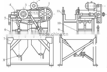 China Supplier Diamond Sorting Jig Machine / Diamond Processing Plant