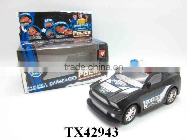 musical and light shaking racing car