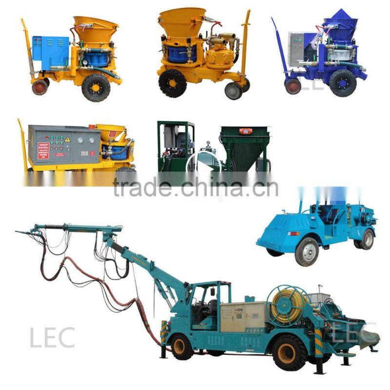 1.5 to 3.5 Mpa Dome Construction Spraying Gasoline Shotcreting Pump