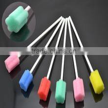 Factory directly sell quincuncial oral care swab,dispoable medical oral swab,dental oral swab