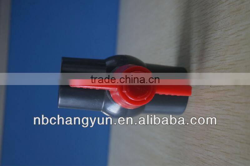 UPVC pneumatic actuator ball valve