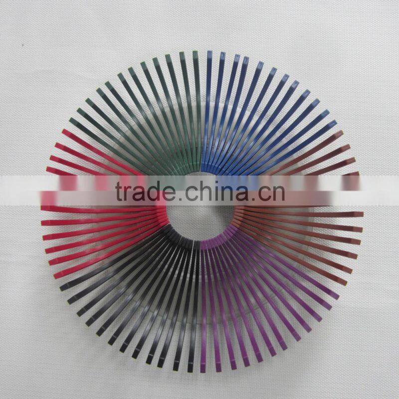 Colorful Plastic Dry DIY Fruit Plate For Placing Fresh Fruit