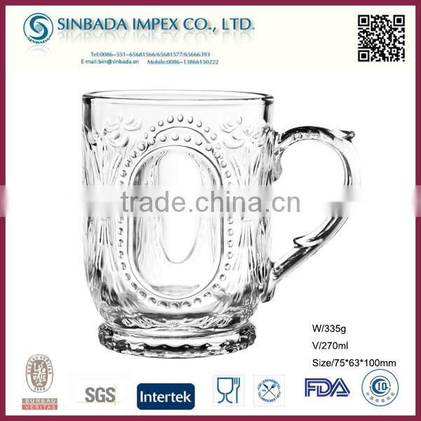 SGS Level OEM Grade A wholesale coffee glass cups