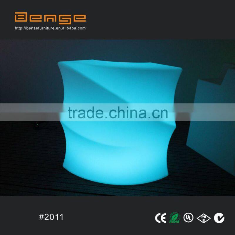 wholesale club/disco modern led corner bar counter