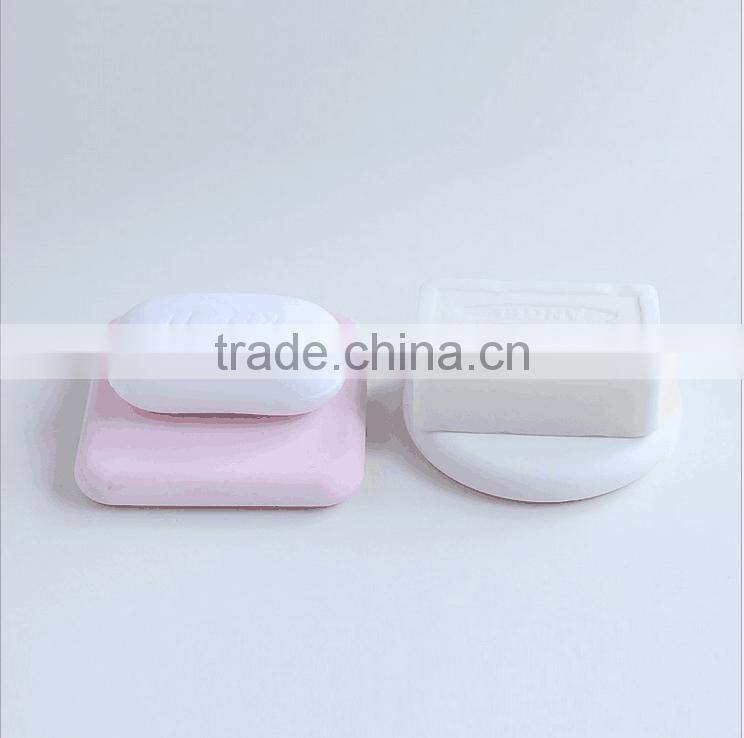 Creative household Moisture absorbent odor removal Diatomite soap holder eco-friendly materials diatomite soap box