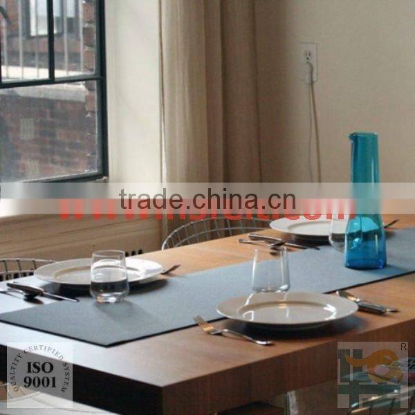 100% polyester felt laser cut felt table runners