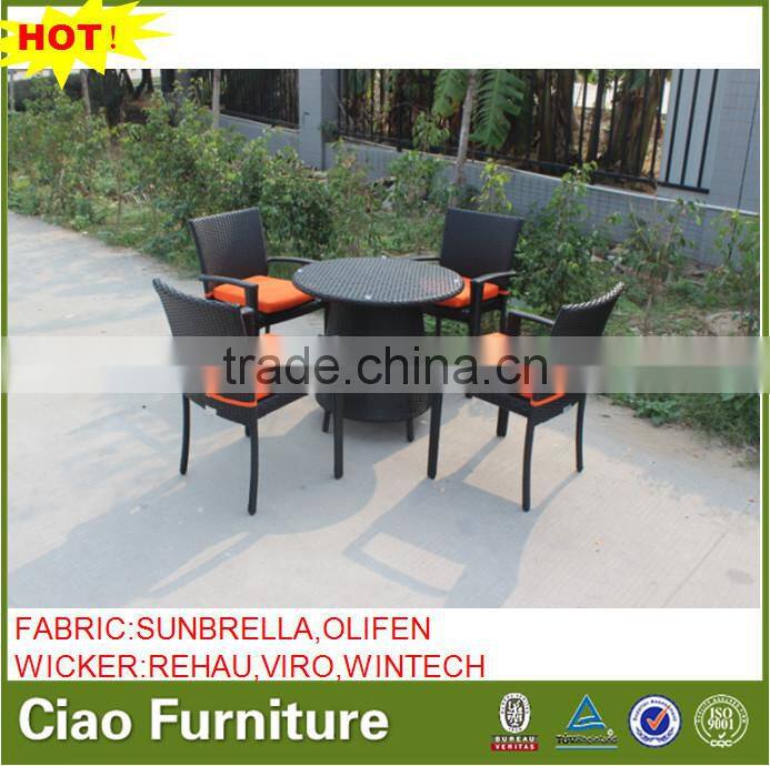 wholesale rattan wicker furniture rattan dining set