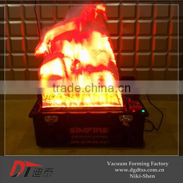 Customized advertising fire light signs by vacuum forming