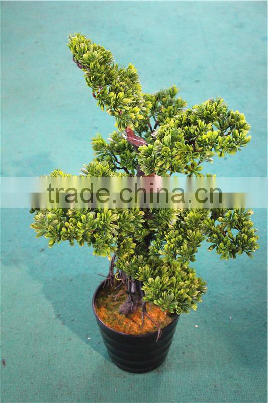 Home garden decoration 50cm to 160 cm hight small indoor canadian artificial green pot plastic similar pine trees ELSPZ02 0901