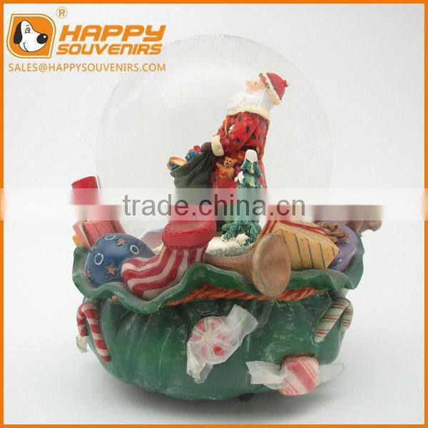 Music Function Chrismas Snow Man Snow Globe