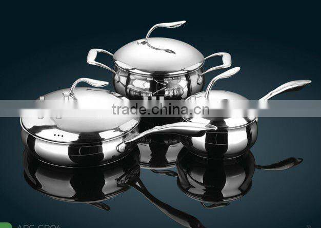 NEW ARRIVING STAINLESS STEEL COOKING POT SETS OF HIGH QUALITY AND LOW PRICE
