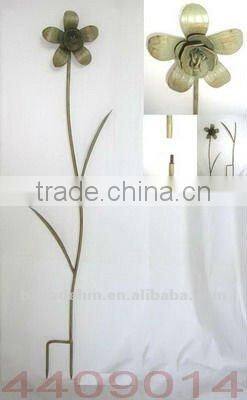 corn metal plant stakes for garden decoration