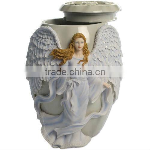 Exquisite Angel funeral caskets and urns