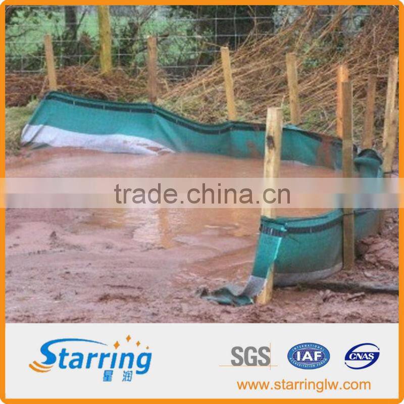geotextile silt fence for protecting