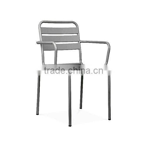 2016 french style colorful metal type industrial chairs iron material chairs frames