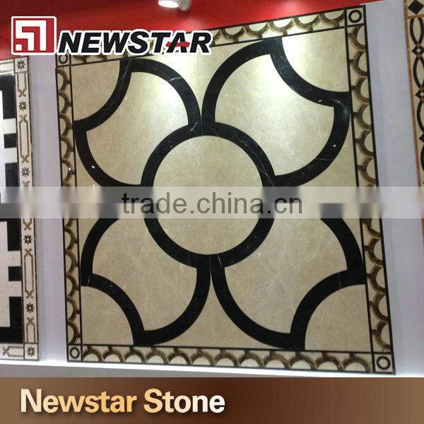 Luxury marble rectangular mosaic