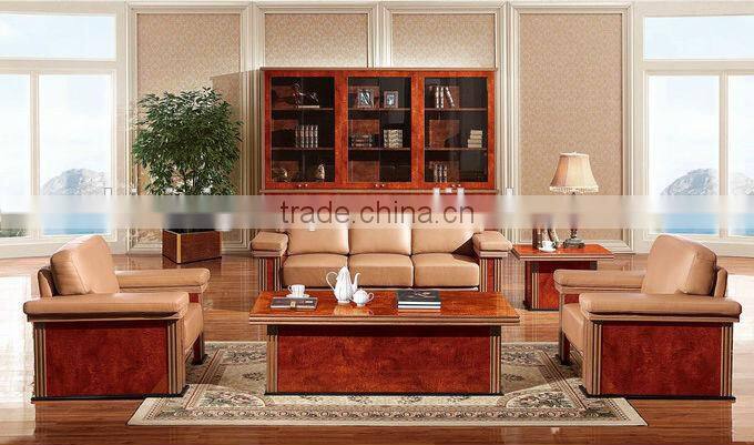 Latest Leather Office Sofa,Antique Office Sofa,Luxury Office Furniture(BF08-0224)