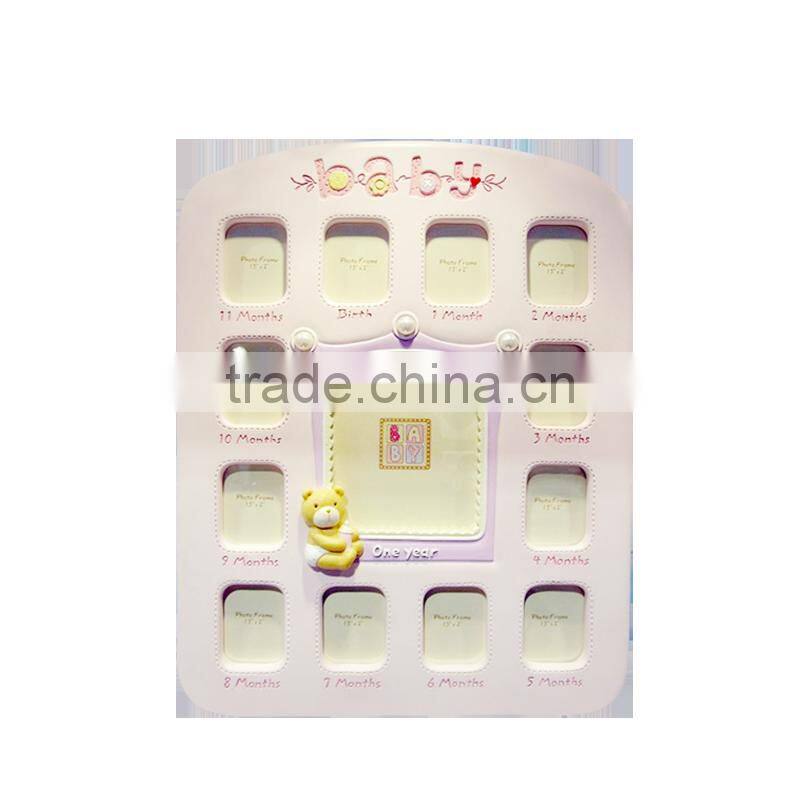 12 month baby photo frame