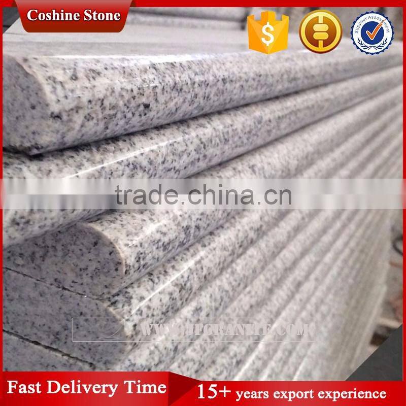 polished G603 stair grey granite step