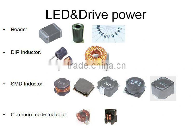 Radial Choke Wire wound Ferrite Core Power Inductor Toroidal Power Choke Coil Inductor