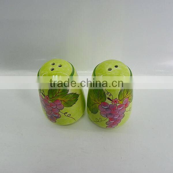 Double ceramic pepper jar