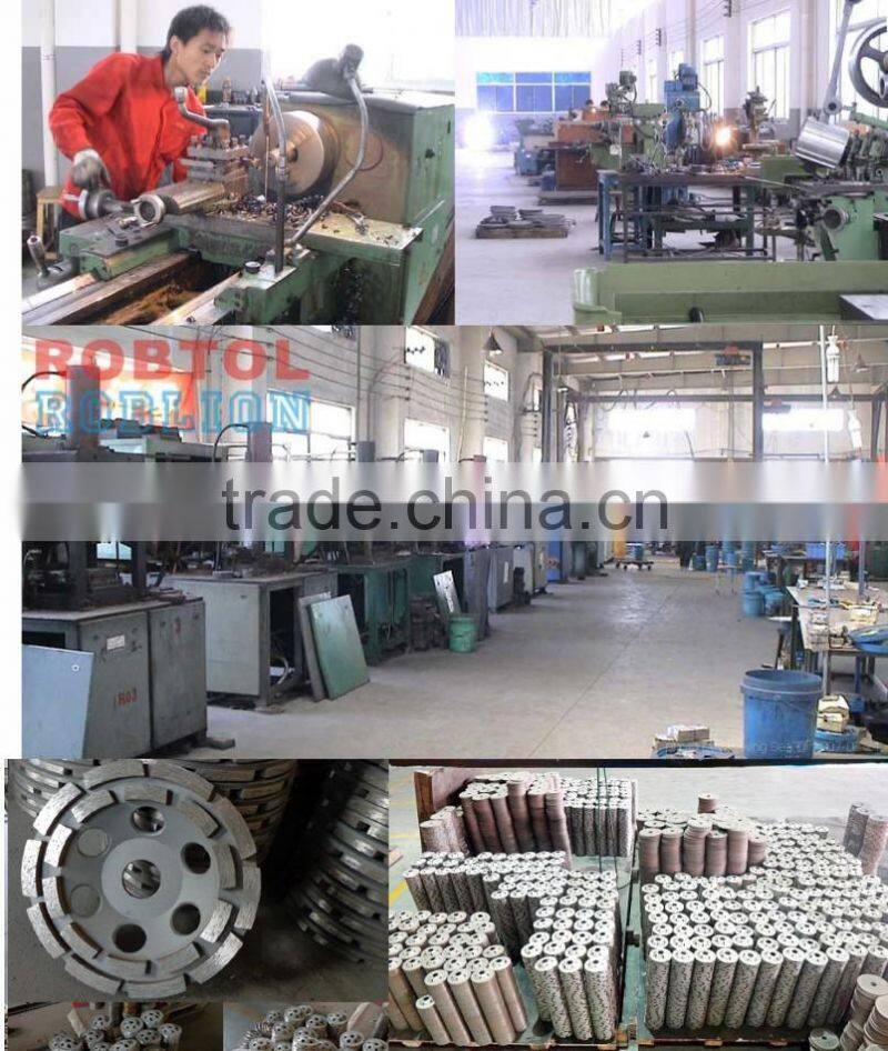 115mm double row diamond grinding wheel 4.5" abrasive polishing disc for concrete granite marble double cup wheel