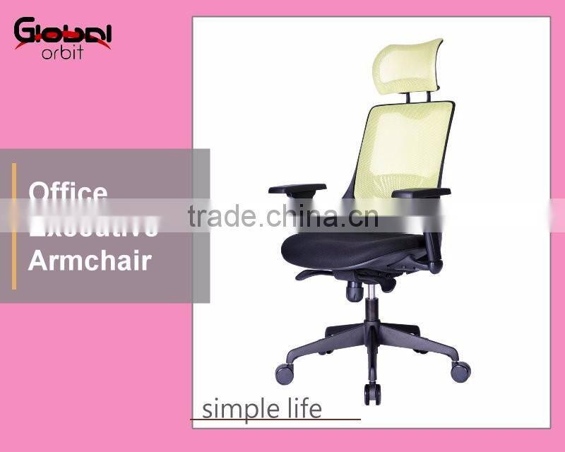 Hot Sale Cheap Reception Chair With Headrest White High Back Best Office Chair