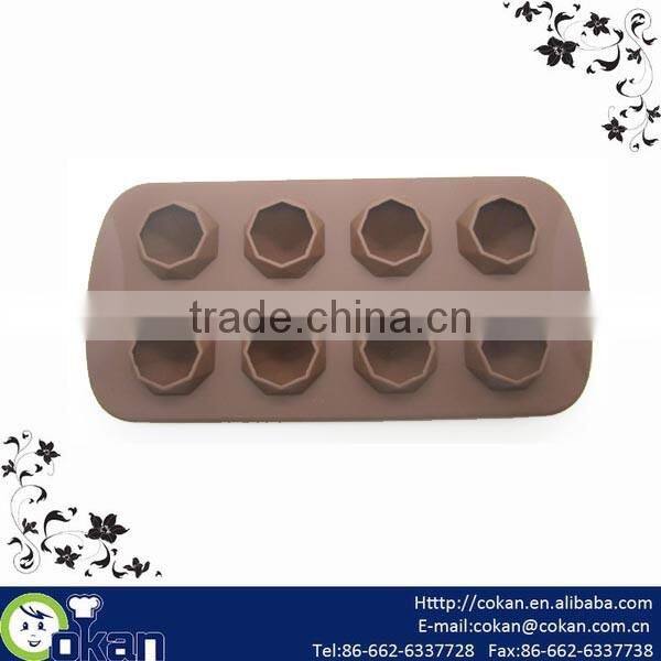 Custom Shape Silicone Ice Cube Tray Chocolate Muffin Mold FDA LFGB