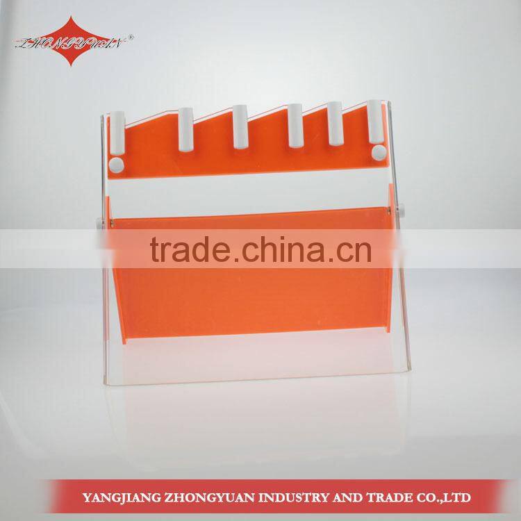 5 pcs set of non-stick coated/colorful flower printing kitchen knives