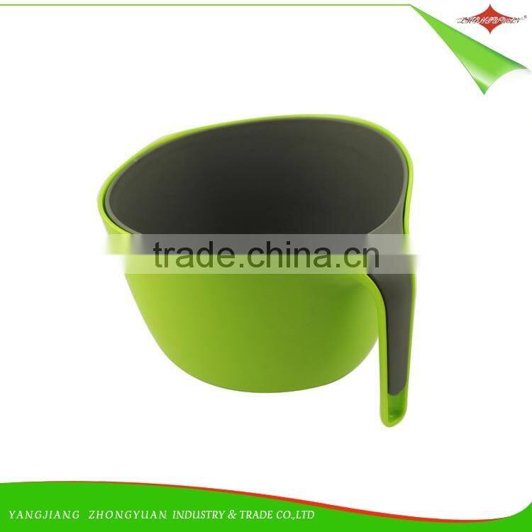 ZY-L1040A 15pcs plastic salad bowls set with measuring spoons