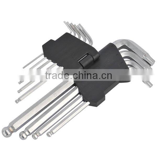 9 PC Cr-V Steel Torx and Hex Allen Key
