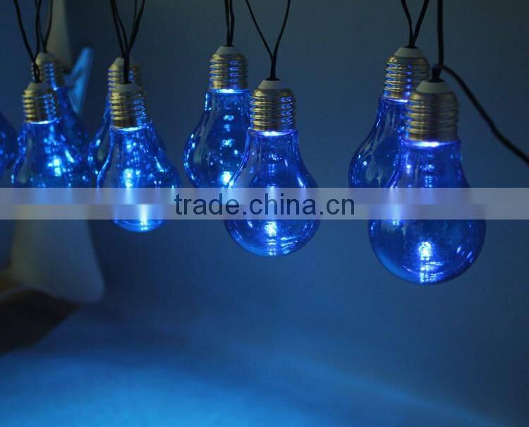 Colorful decorative indoor USB LED Globe String lights led bulb light for holiday gift