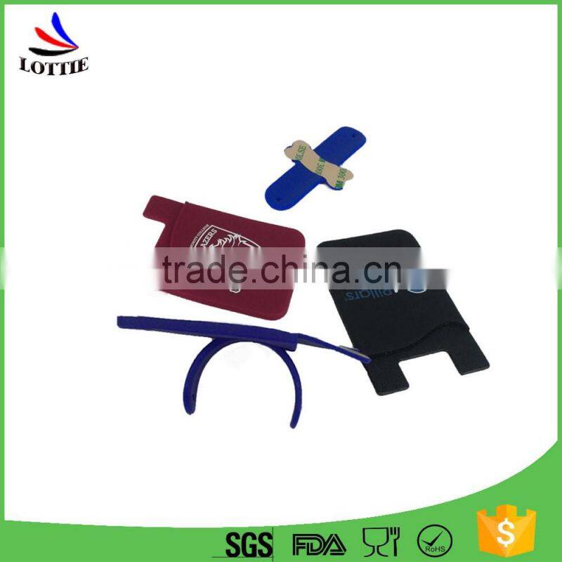 Silicone Mobile Phone Card holder Various types Support