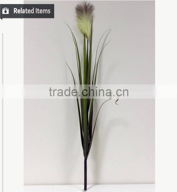Hotsales artificial single artificial reed grass for home decoration