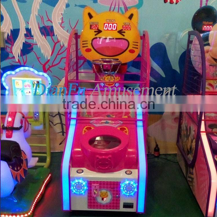USA hot sale coin operated arcade Basketball Game Machine DFLB-4