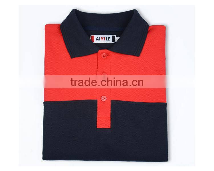 back image color pique polo shirt