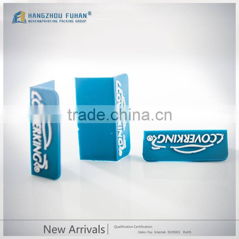 Made and Design High Quality Garment PVC Rubber Label