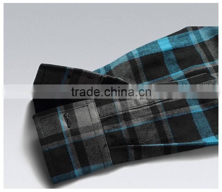 Mens flannel checked shirts