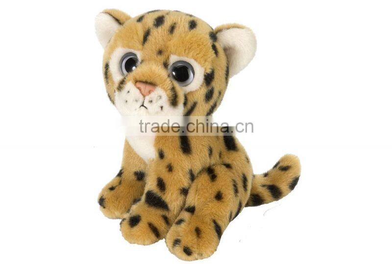 CE plush toys stuffed leopard custom design animals wholesale plush stuffed toy